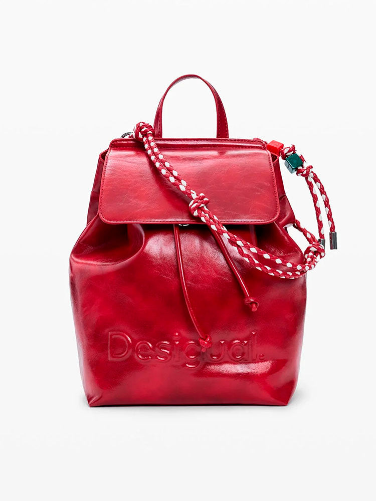 DESIGUAL MOCHILA PEQUEÑA CON LOGO