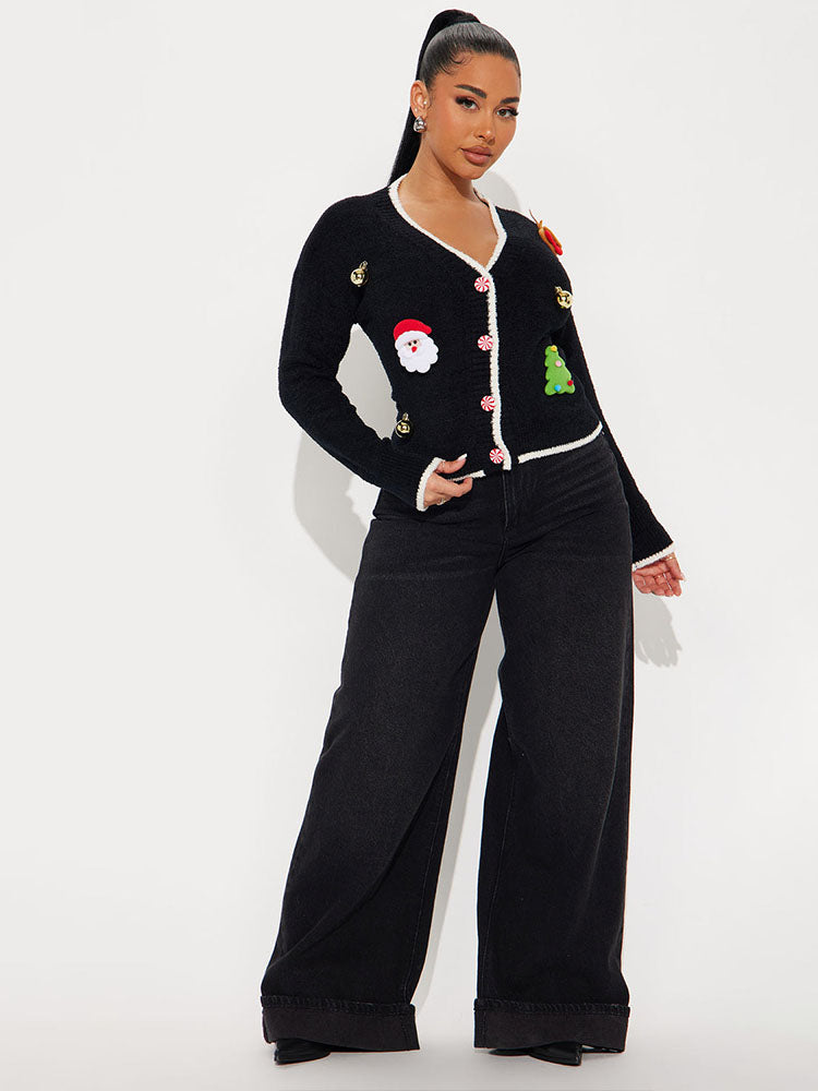 FASHION NOVA CHRISTMAS TIME CÁRDIGAN