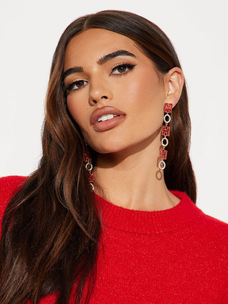 FASHION NOVA ARETES HOLIDAY HO
