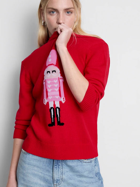 PRIMARK SWEATER NAVIDEÑO DE PUNTO SUAVE