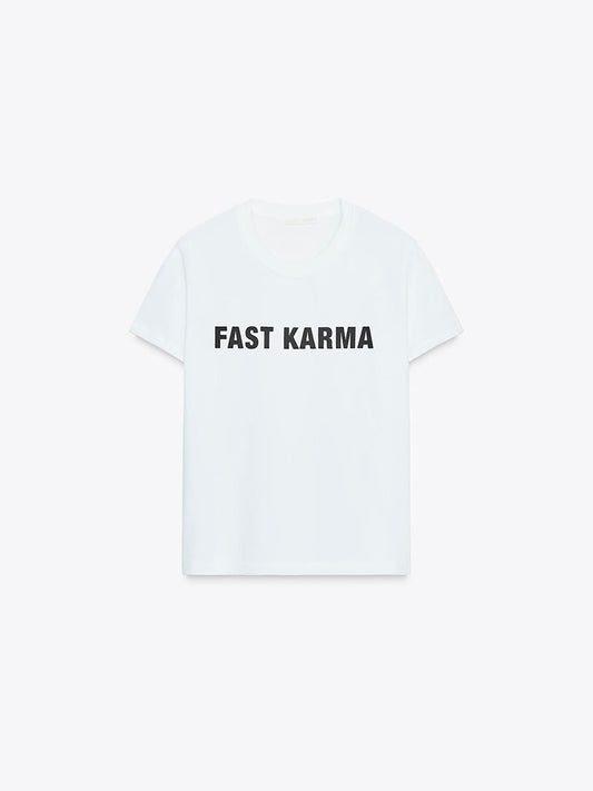 ZARA CAMISETA FAST KARMA