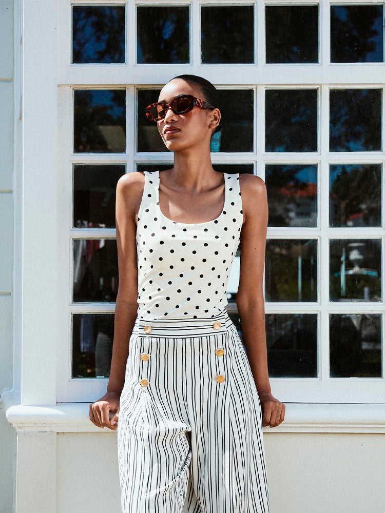 ZARA TOP POLIAMIDA TIRANTE ANCHO