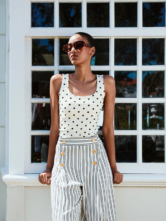 ZARA TOP POLIAMIDA TIRANTE ANCHO